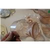 Image 5 : Vintage Depression Pink Glass Pitcher, Tray and Cups
