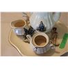 Image 2 : Vintage Homemade Tea Set Ceramic