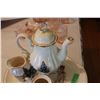 Image 3 : Vintage Homemade Tea Set Ceramic