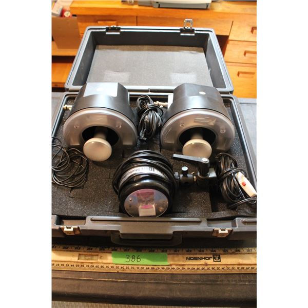 Studio Lights in Case