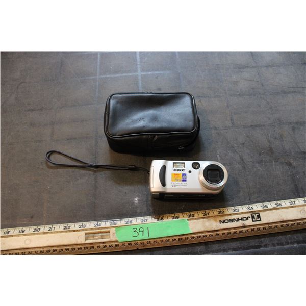 Sony Cybershot Camera and Case