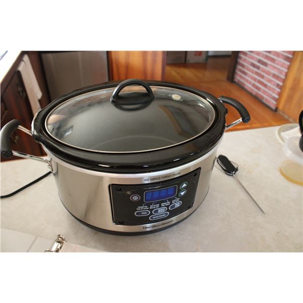 Hamilton Beach Slow Cooker Never Used With Temperature Probe