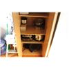 Image 4 : Wooden Storage Cabinet (No Contents) 24" x 19" x 68" Tall