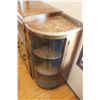 Image 3 : China Cabinet with Curved Glass Ends