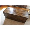 Image 5 : Quilt Storage Wooden Trunk (Sanded Inside) Measurements 49" x 22" x 20" Tall