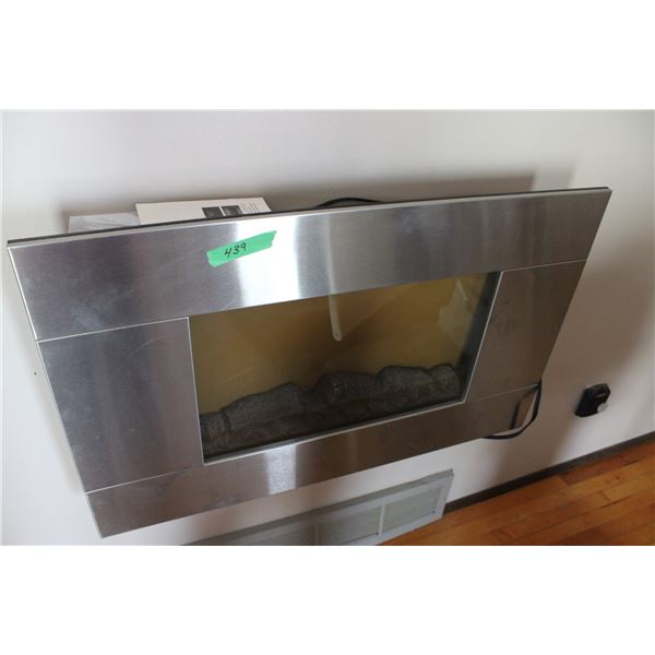 Electric Fireplace with Remote Control AF-510 Series (Mounted on the Wall) 36" x 22"
