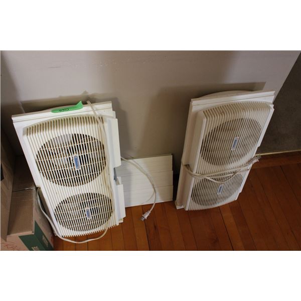 (2X THE MONEY) Window Fans