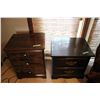 Image 1 : 2 End Tables 2 Drawers (not a set)