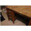 Image 4 : Vintage Wooden Office Desk