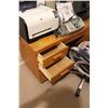 Image 5 : Wooden Office Desk with Office Chair