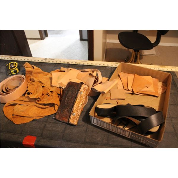 Leather and Leather Making Related Items