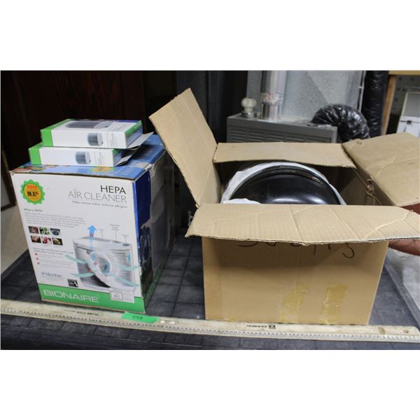 Hepa Filter Air Cleaner and Dehydrator