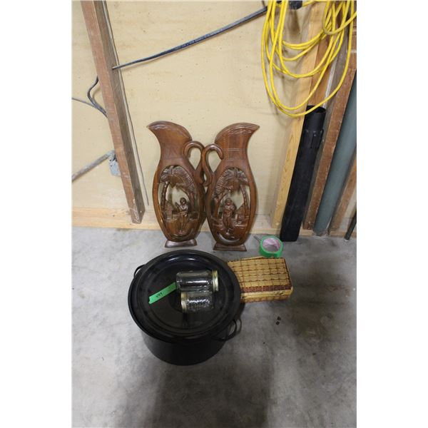 Wooden Item and Canner Pot