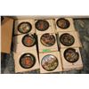 Image 1 : 9 Collector Plates Collection in Boxes