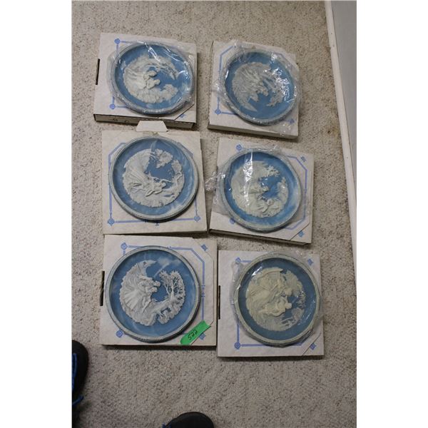 Set of (6) Shakespeare Collector Plates