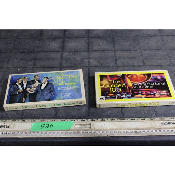 Cassette Sets in Boxes