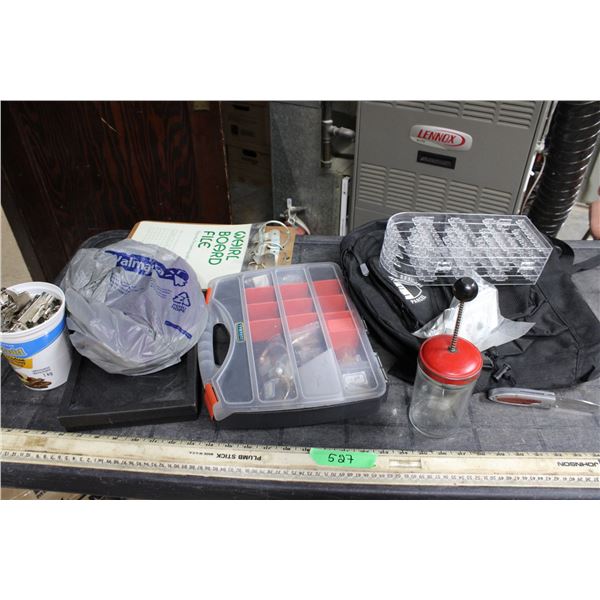 Slap Chop Organizer and Misc Items