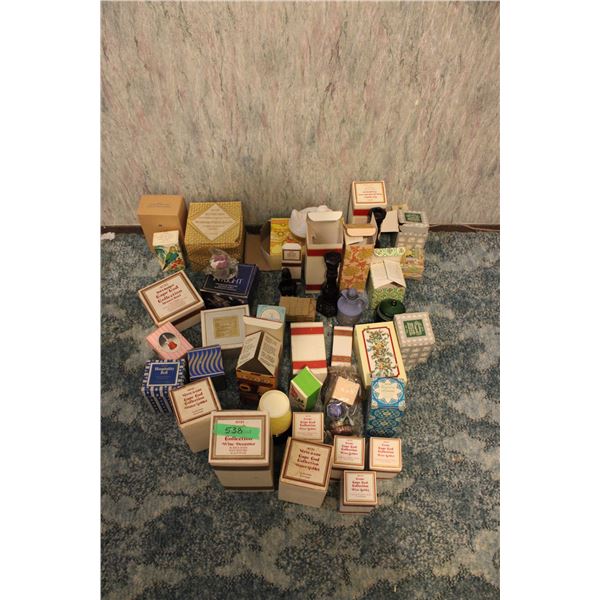 (2X THE MONEY) Large Lot of Avon Perfumes (everything in boxes is full) (35+ Pieces)