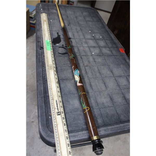 2 Piece Pool Cue Unique Design