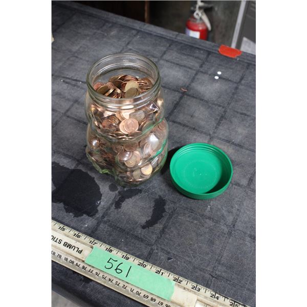 Jar of Pennies