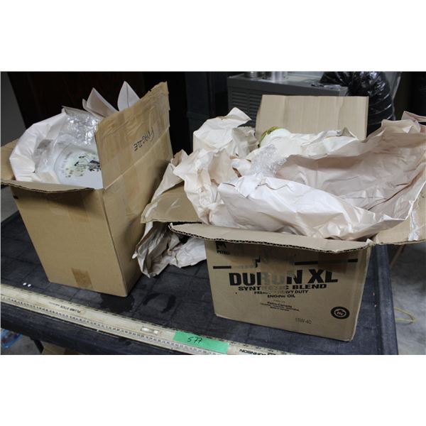 2 Surprise Boxes Glassware