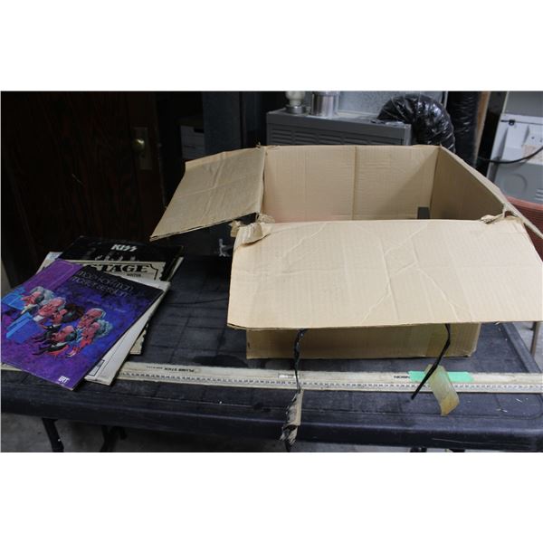 VHS Tapes and Records