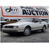Image 1 : H4 --  1988 CADILLAC ALLANTE CONVERTIBLE , White , 176397  KM's