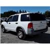 Image 7 : I3 --  2002 FORD EXPLORER XLS 4X4  , White , 167274  KM's