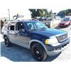 Image 3 : A12A --  2002 FORD EXPLORER XLT 4X4  , Blue , 258545  KM's