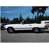 Image 8 : H6A --  1985 MERCEDES 380 SL CONVERTIBLE , White , 130,809 MILES  KM's