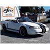 Image 2 : H6B --  2002 FORD MUSTANG CONVERTIBLE , White , 106780  KM's