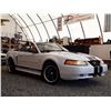 Image 9 : H6B --  2002 FORD MUSTANG CONVERTIBLE , White , 106780  KM's
