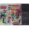Image 3 : 806 --  Lot of 5 Vintage Marvel Comics - The Avengers Earths Mightiest Heros and Giant Size Avengers