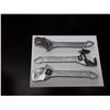 Image 1 : 828 --  Lot of 3 Full Contact Specialty Wrenches