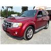 Image 1 : E3 --  2009 FORD ESCAPE XLT SUV AWD , Red , 290760  KM's