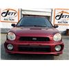 Image 2 : B1 --  2003 SUBARU IMPREZA TS AWD , Red , 221692  KM's