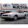 Image 1 : A4 --  1988 CADILLAC ALLANTE CONVERTIBLE , White , 176397  KM's