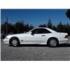 Image 8 : H6B --  1998 MERCEDES SL500 CONVERTIBLE , White , 203043  KM's