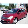 Image 1 : F4 --  2008 NISSAN VERSA S  , Red , 218947  KM's