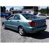 Image 7 : D4 --  2005 TOYOTA COROLLA CE , Green , 257887  KM's