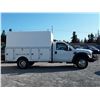 Image 6 : 0ZNOONC --  2008 FORD F450 TWIN TURBO DIESEL SUPER DUTY 4X4 UTILITY TRUCK , White , 173220  KM's