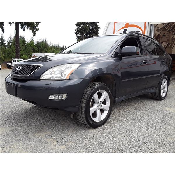 A2 --  2007 LEXUS RX350 AWD  , Grey , 67298  KM's  "NO RESERVE"