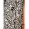 Image 1 : 858 --  Lot of Garden tools, Sledge Hammer, Pick, Rake & More
