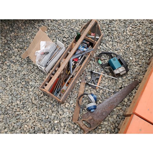 860 --  Lot of Tools Inc Tool Box