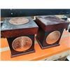 Image 1 : 867 --  2 Wooden Boxes with Native Motif
