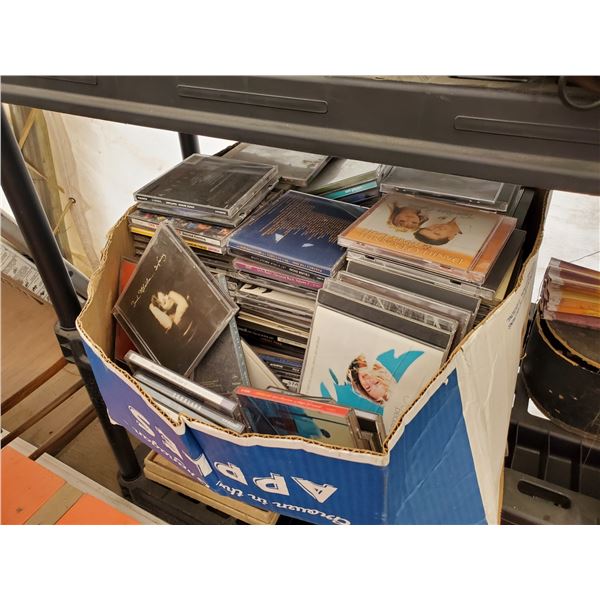 870 --  Box of CD's