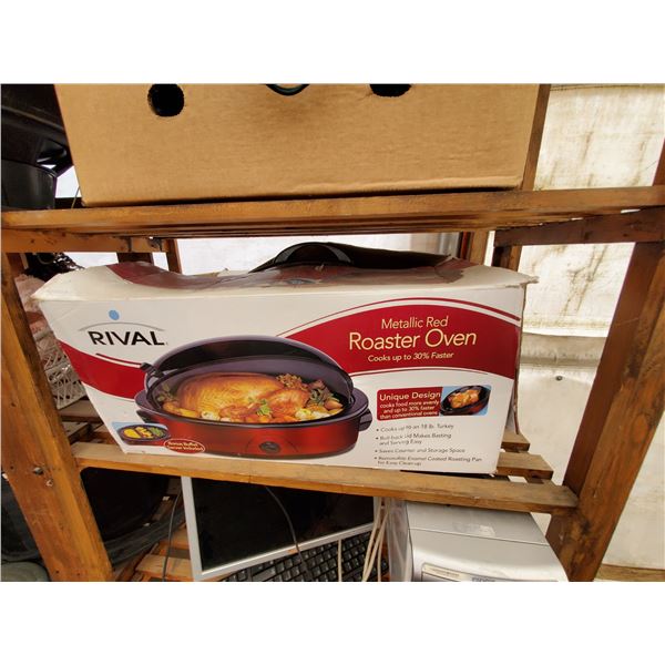 886 --  Rival electric Roaster