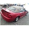 Image 12 : A3 --  1999 FORD MUSTANG CONVERITBLE , Red , 219188  KM's "NO RESERVE"