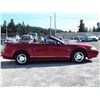 Image 4 : A3 --  1999 FORD MUSTANG CONVERITBLE , Red , 219188  KM's "NO RESERVE"