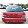 Image 6 : B1 --  2003 SUBARU IMPREZA TS AWD , Red , 221692  KM's
